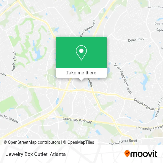 Jewelry Box Outlet map