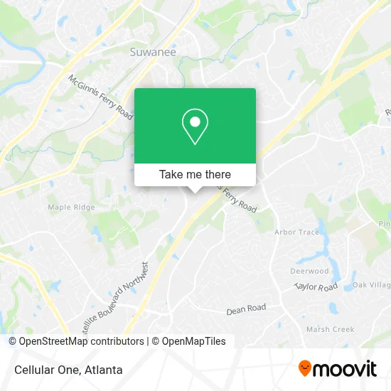 Cellular One map