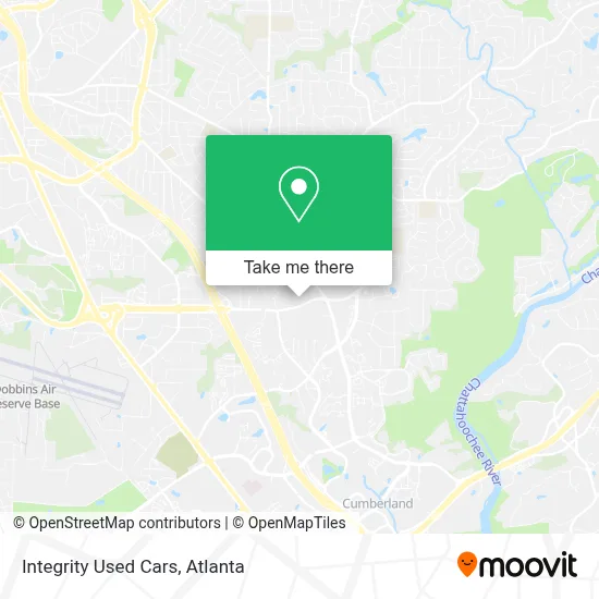 Integrity Used Cars map