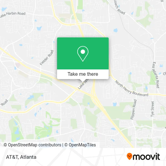 At&T map