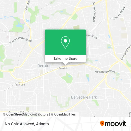 No Chix Allowed map