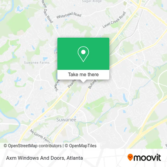 Axm Windows And Doors map