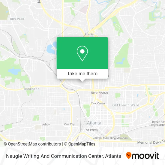 Naugle Writing And Communication Center map