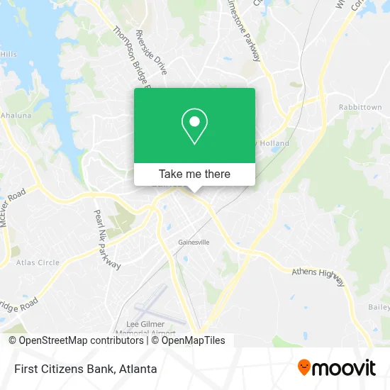 First Citizens Bank map