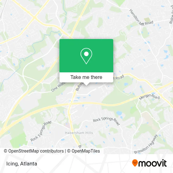 Icing map
