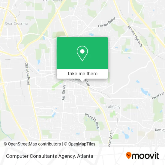 Computer Consultants Agency map