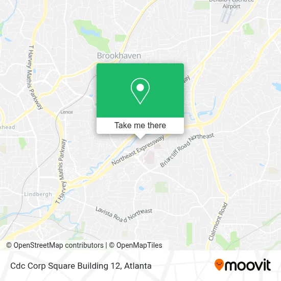 Cdc Corp Square Building 12 map