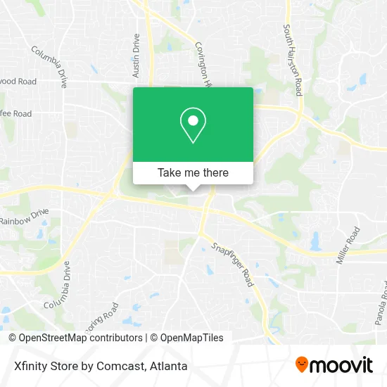Xfinity Store by Comcast map