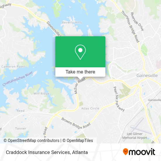 Craddock Insurance Services map