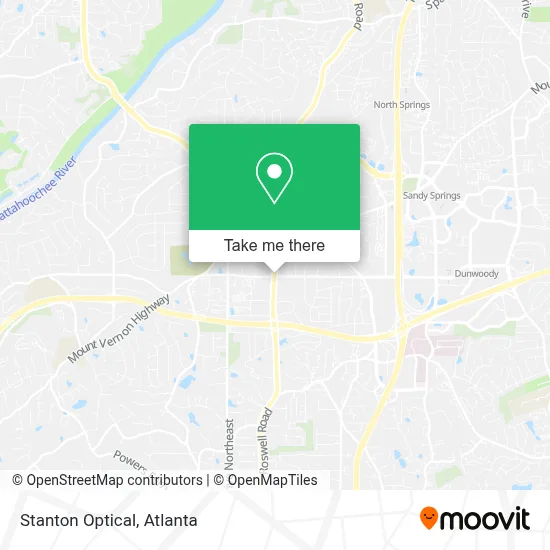 Stanton Optical map