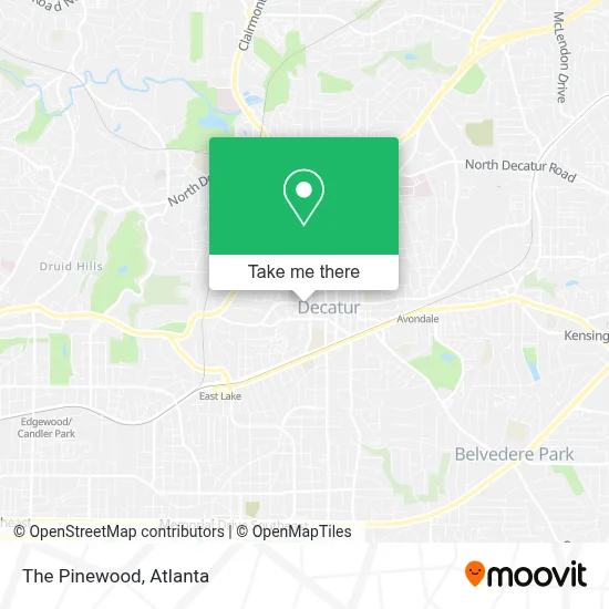 The Pinewood map