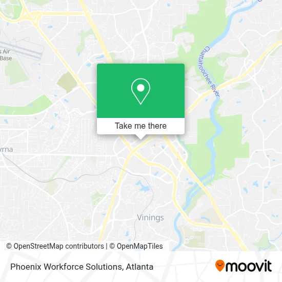 Phoenix Workforce Solutions map