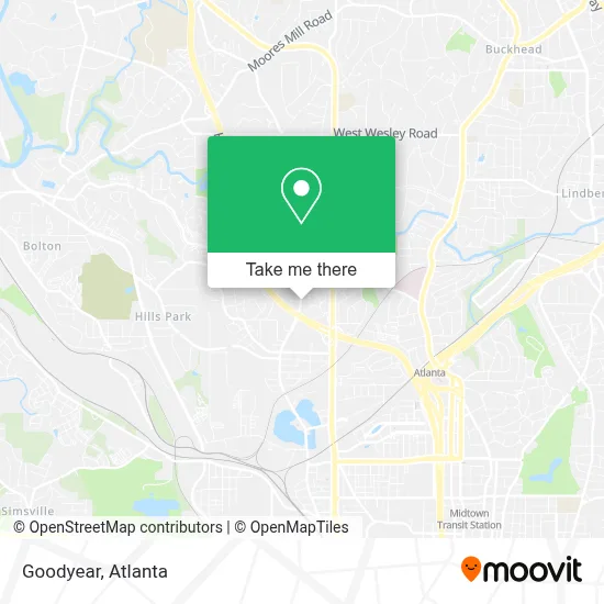 Goodyear map