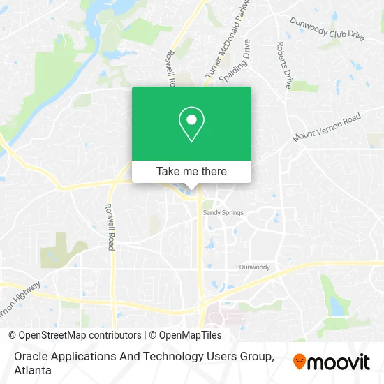 Oracle Applications And Technology Users Group map