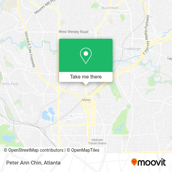 Peter Ann Chin map