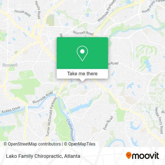 Lako Family Chiropractic map
