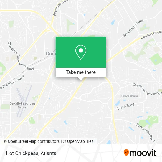 Hot Chickpeas map