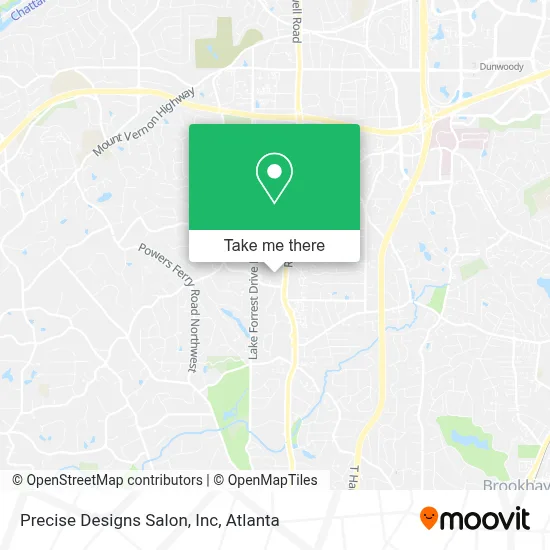 Precise Designs Salon, Inc map