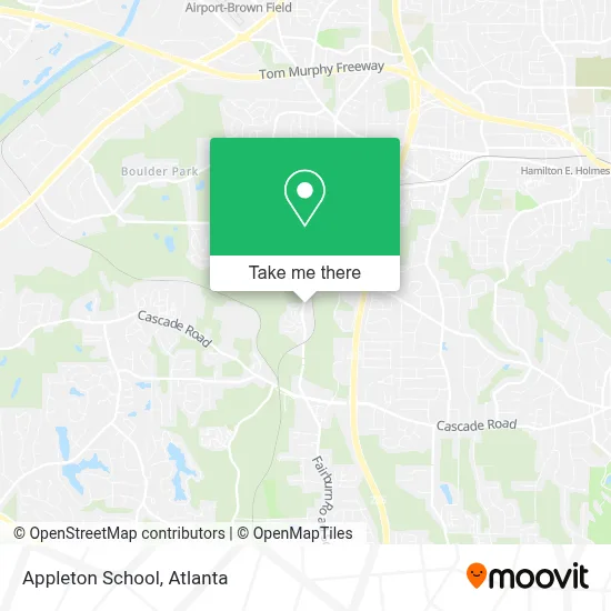 Appleton School map