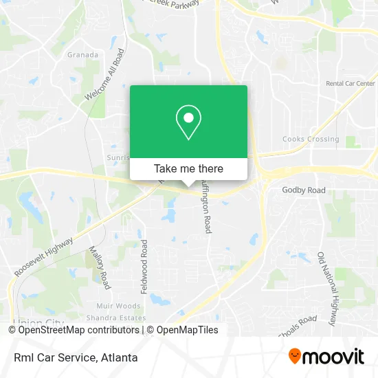 Rml Car Service map