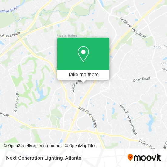 Next Generation Lighting map