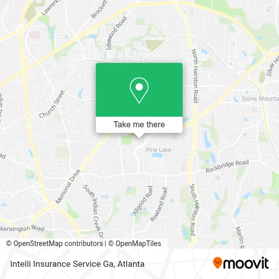 Intelli Insurance Service Ga map