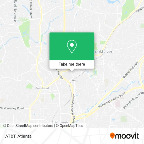At&T map