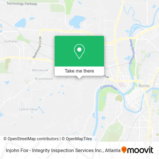 Injohn Fox - Integrity Inspection Services Inc. map