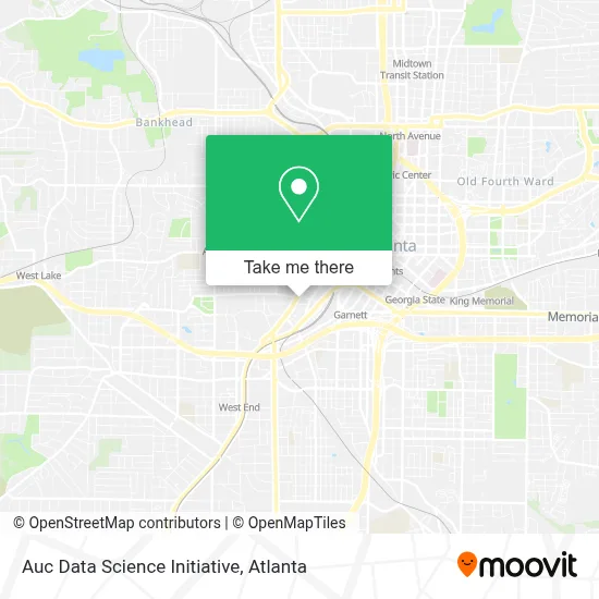 Auc Data Science Initiative map