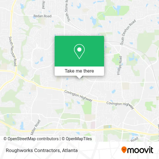 Roughworks Contractors map