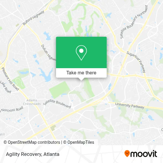 Agility Recovery map
