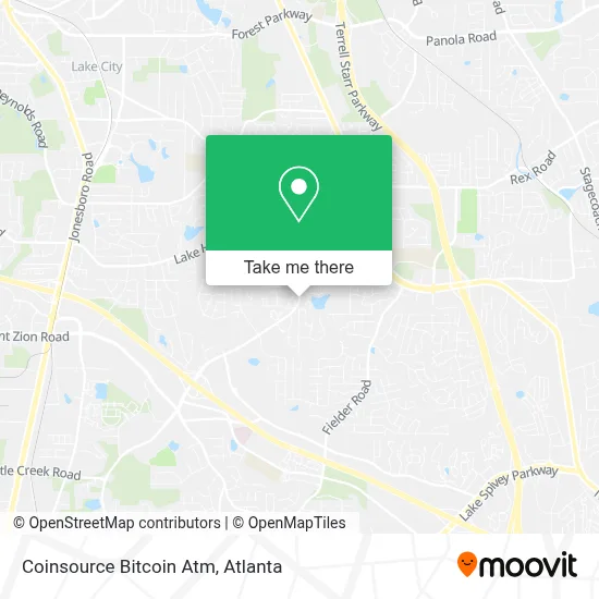 Coinsource Bitcoin Atm map