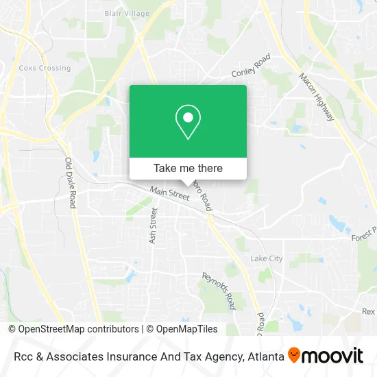 Rcc & Associates Insurance And Tax Agency map