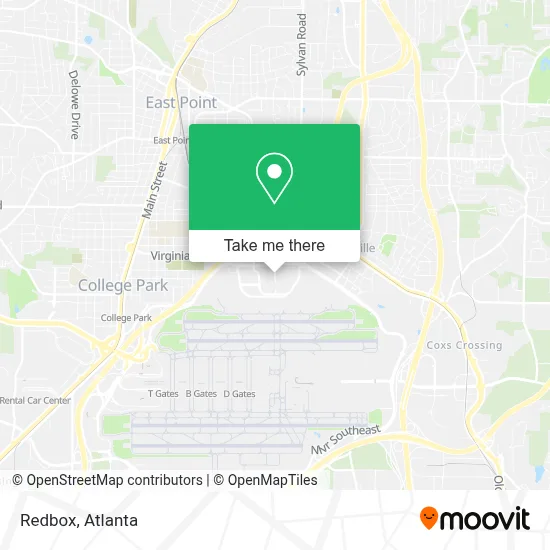 Redbox map