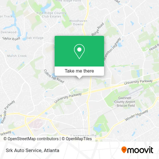 Srk Auto Service map