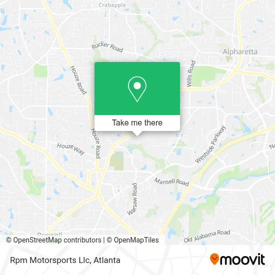 Rpm Motorsports Llc map
