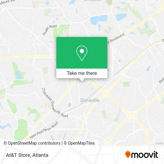 At&T Store map