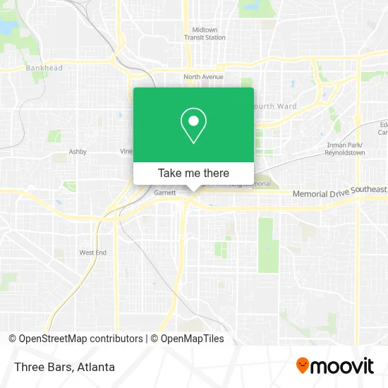 Three Bars map