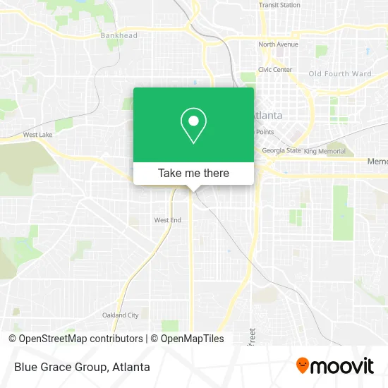 Blue Grace Group map
