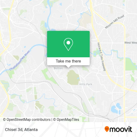 Chisel 3d map
