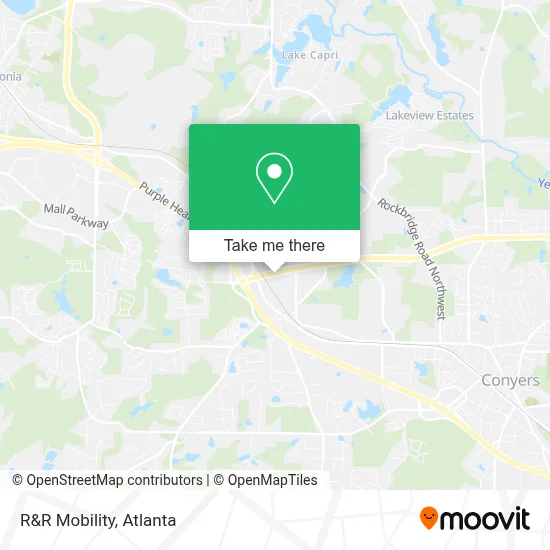 R&R Mobility map