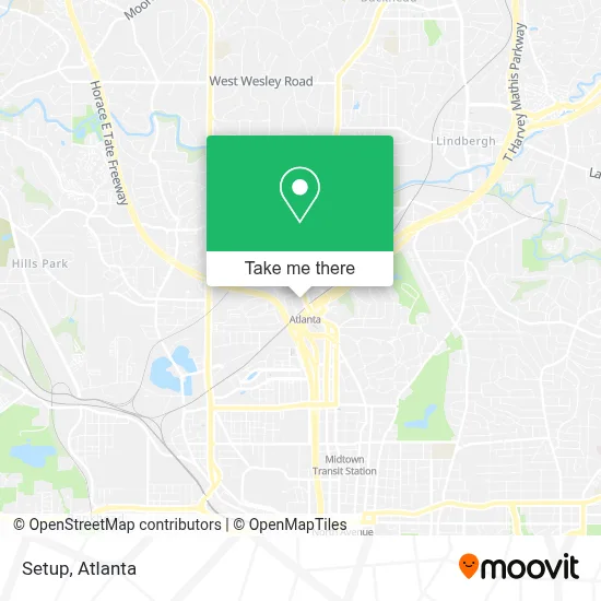 Setup map
