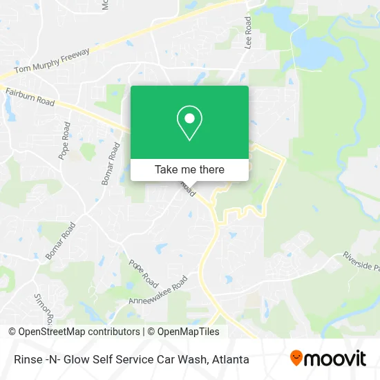 Rinse -N- Glow Self Service Car Wash map