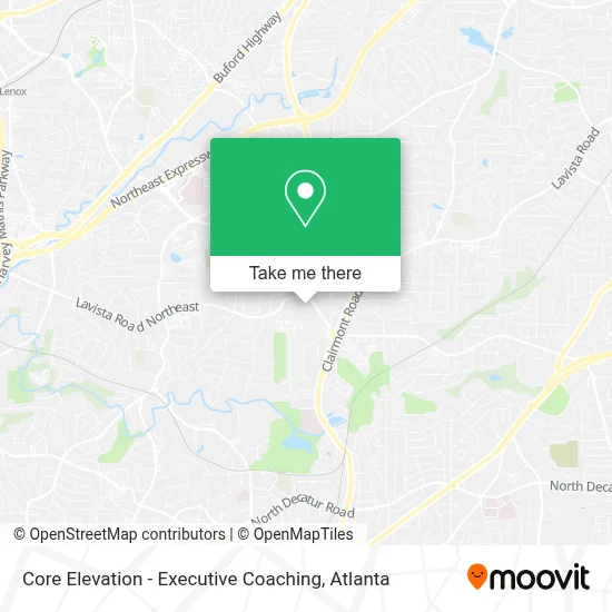 Core Elevation - Executive Coaching map