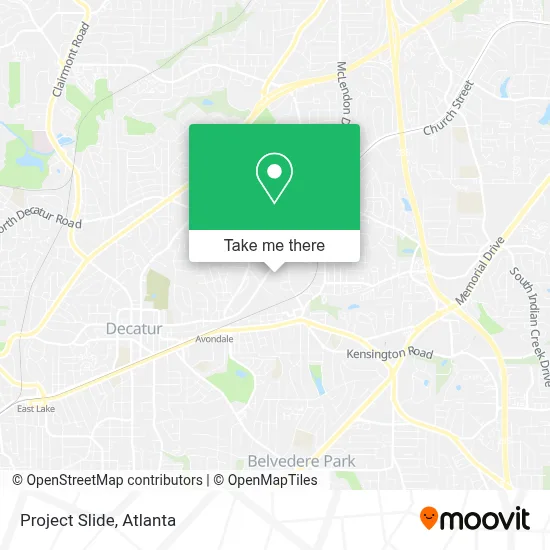 Project Slide map
