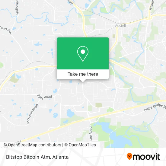 Bitstop Bitcoin Atm map