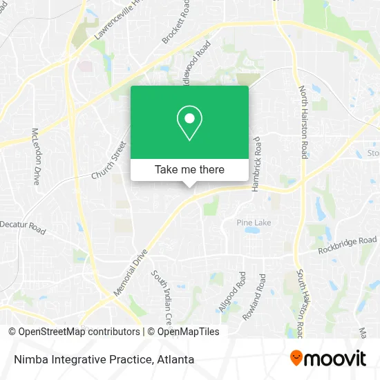 Nimba Integrative Practice map