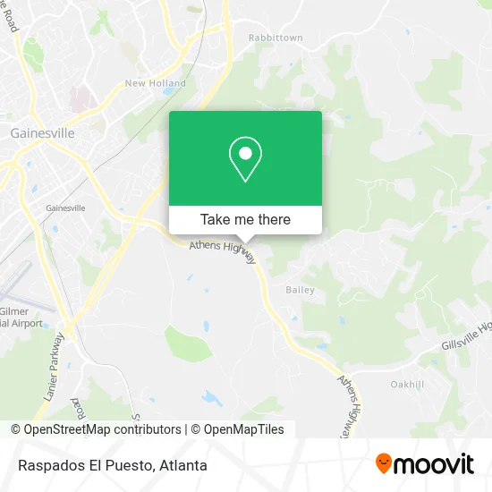 Raspados El Puesto map