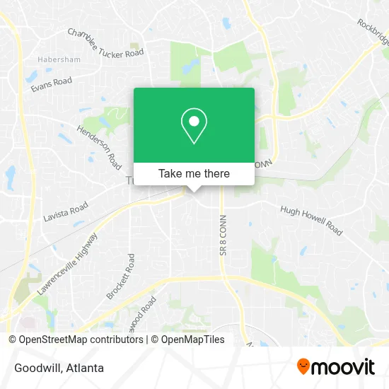 Goodwill map