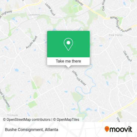 Bushe Consignment map